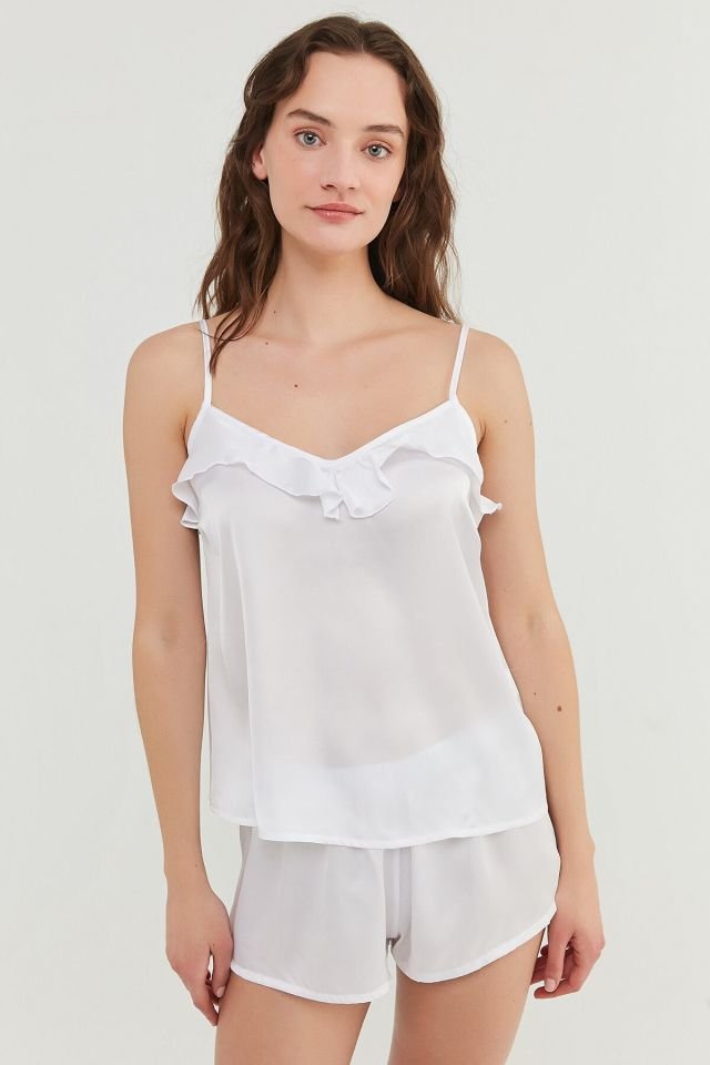 Gift Bridal Satin Athlete Shorts Set