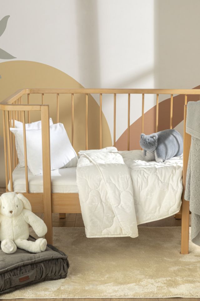 Comfy Pamuk Bebe Yorgan 95X145 Cm Beyaz