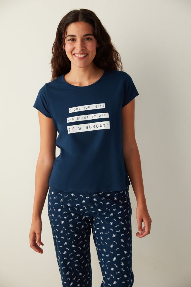 Ent Sunday Pants Pajama Set