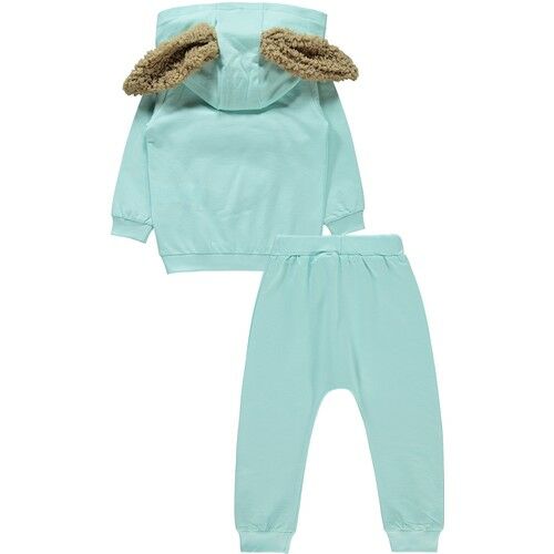 Boys Tracksuit Set 2-5 Years Mint Green