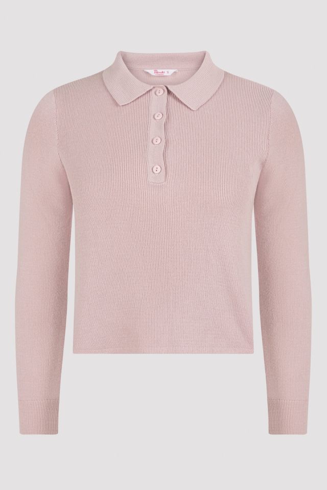 Lila Pinkish Knit Tişört