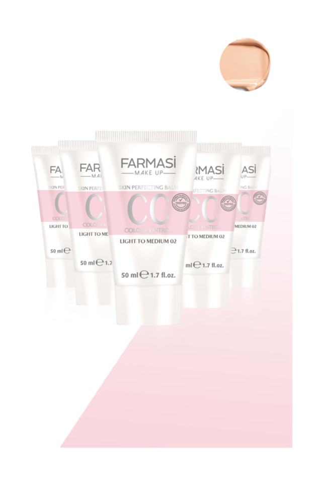 Cc All In One Cream Light to Medium-50ml 5 Pieces