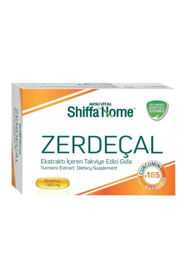 Zerdeçal Curcumin Karabiber Softjel Kapsül 30 Kapsül 1300 mg Curcumin