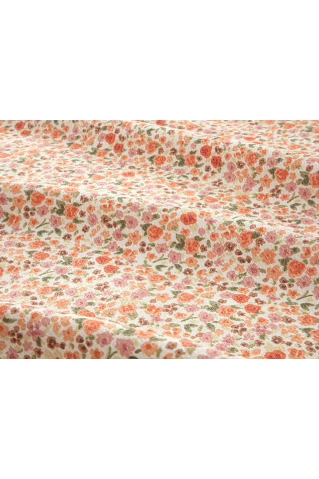 Floweret Baskılı Çift Kişilik Pike 200x220 cm Amber Pembe