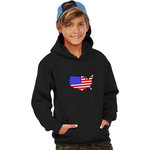 Hero Design USA Kids Sweatshirt Hoodie