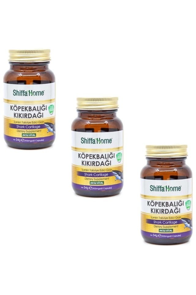 Shark Cartilage 60 Capsules 900mg X 3 Pieces