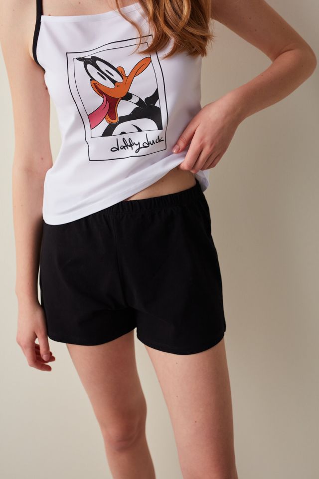 Base Daffy Şort Pijama Takımı