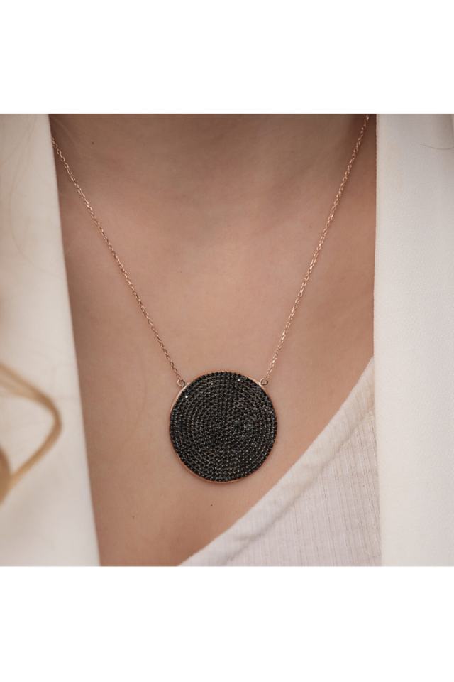 Black Micro Women's Necklace