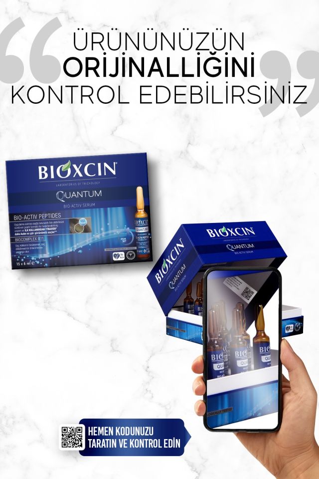 Quantum Ekstra Hacim & Bakım Serumu 15x6 Ml - İnce Telli Dökülen Saçlar İçin