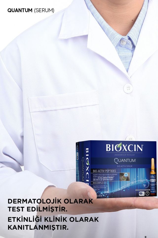Quantum Ekstra Hacim & Bakım Serumu 15x6 Ml - İnce Telli Dökülen Saçlar İçin