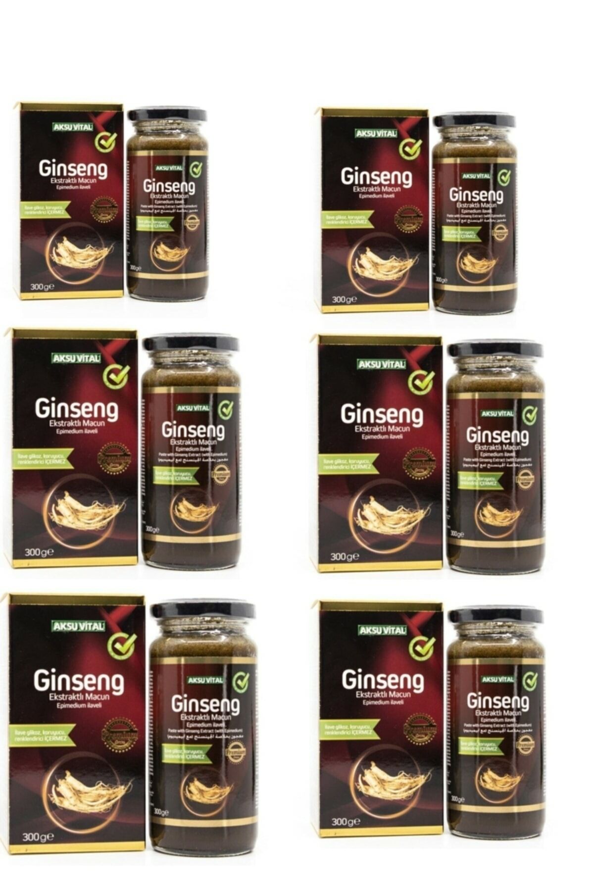 Ginseng Ekstratlı Macun 300 gr