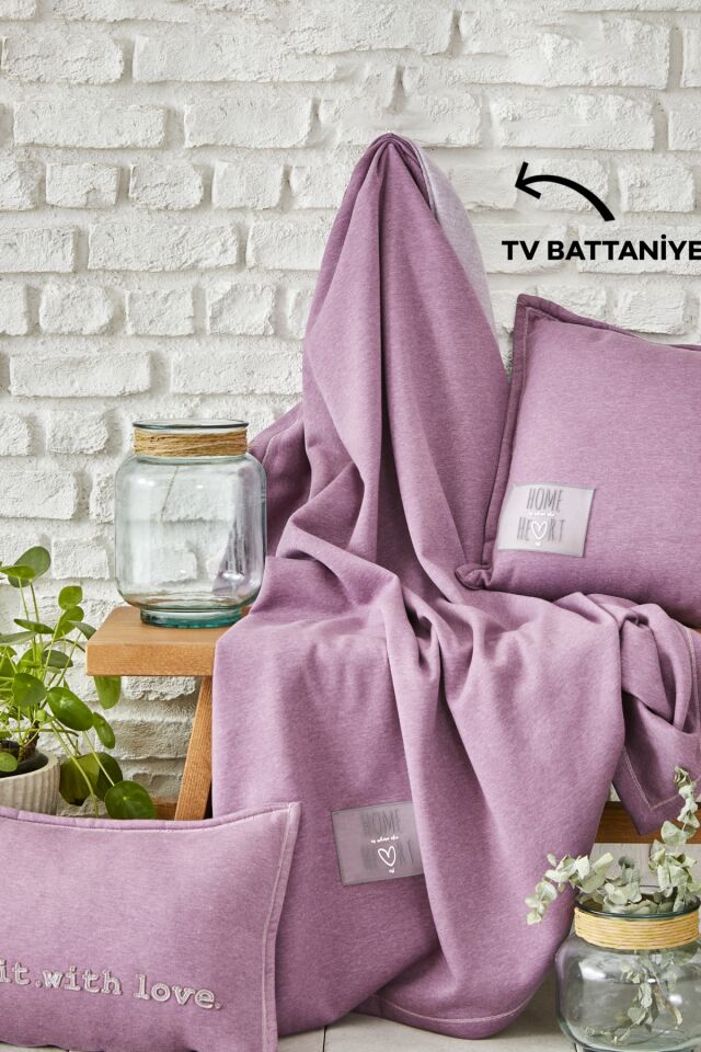 Softy Comfort Tv Battaniyesi Lila 130x170cm