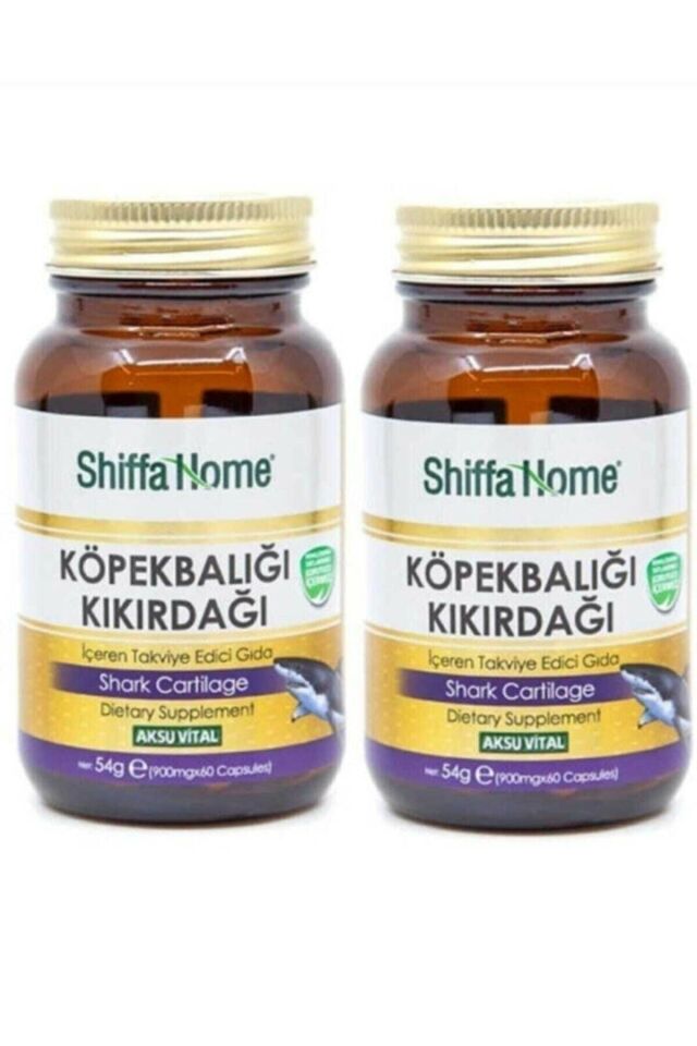 2 Adet Köpekbalığı Kıkırdağı 900 Mg 60*2=120 Kapsül
