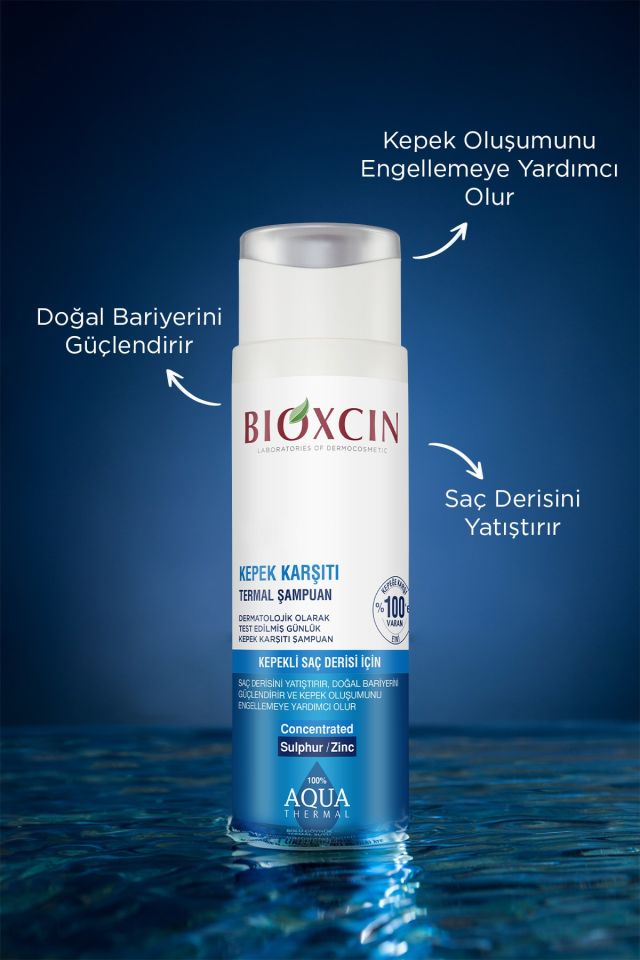Bioxcin Aqua-Thermal Kepek Karşıtı Şampuan 300 Ml