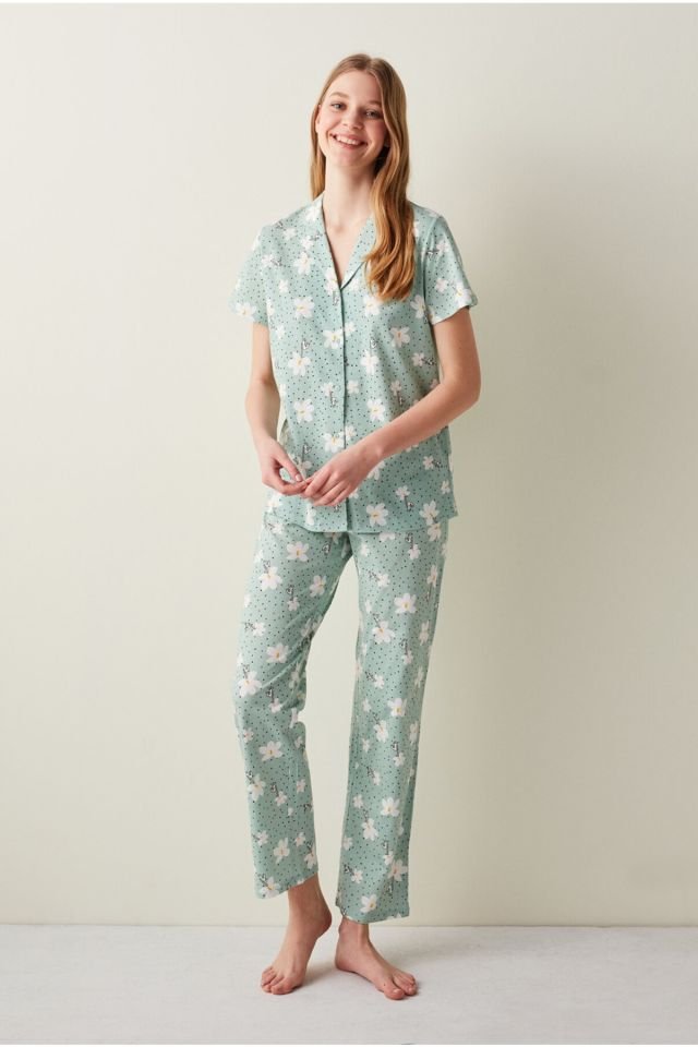 Floral Pijama Takımı