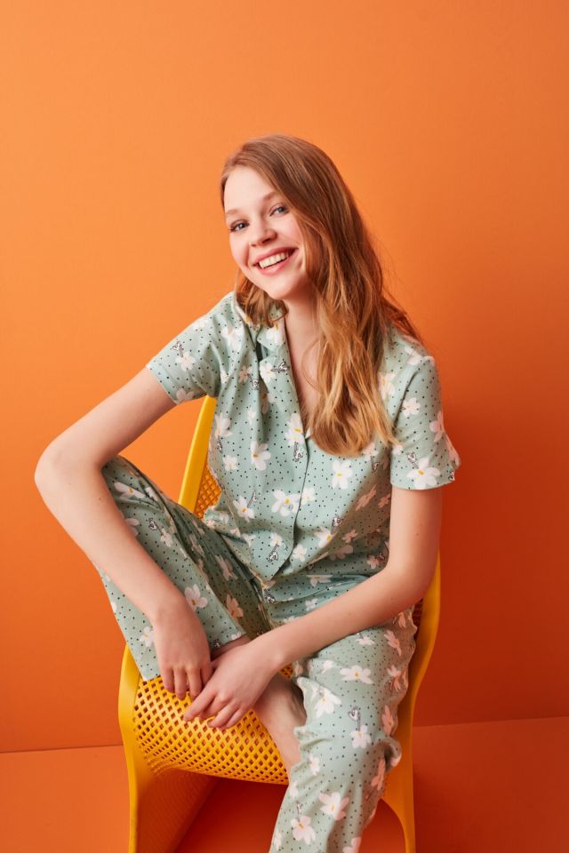 Floral Pijama Takımı