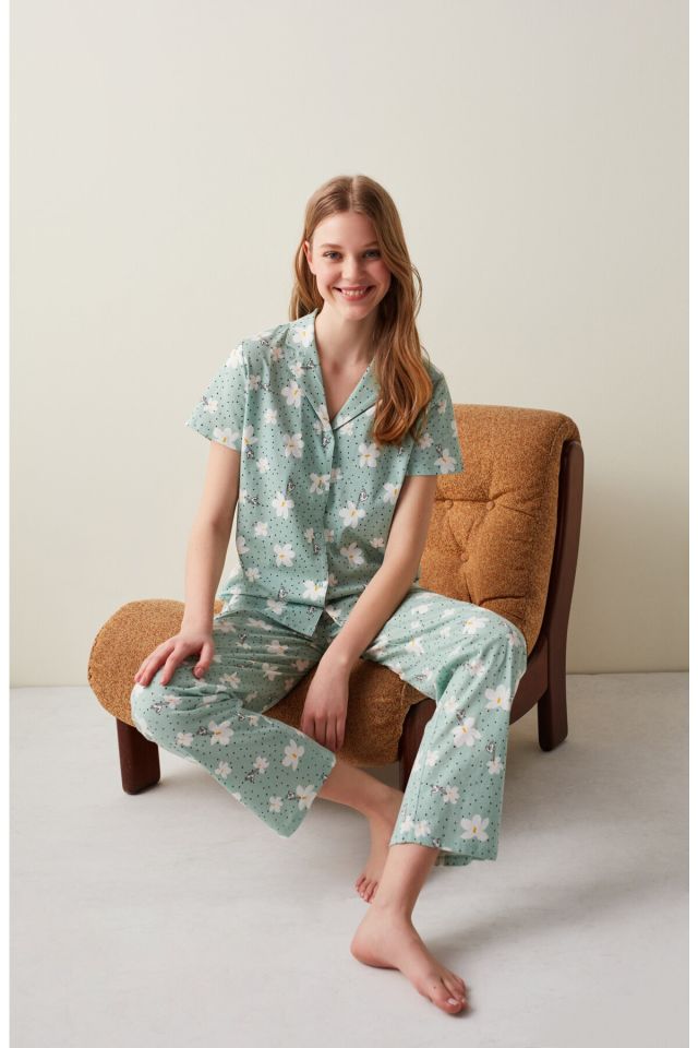 Floral Pijama Takımı