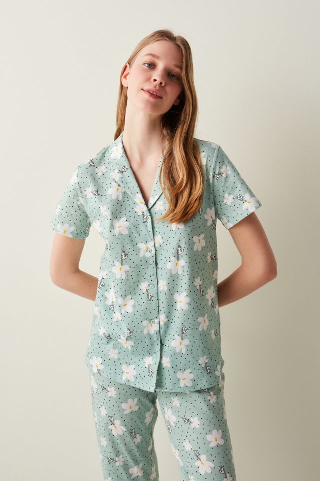 Floral Pijama Takımı