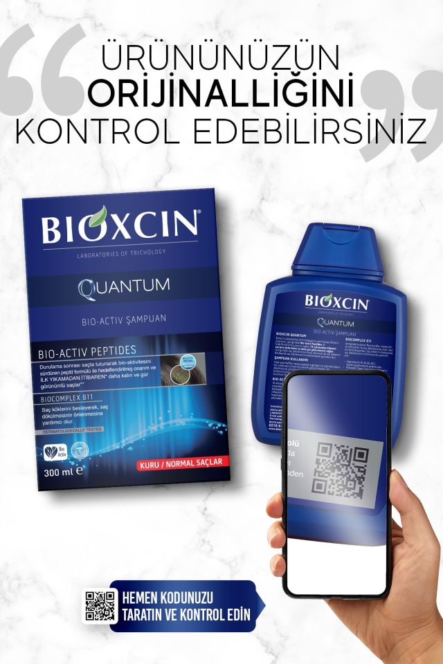 Quantum Shampoo For Dry And Normal Hair 300 Ml - Hair Loss Shampoo For Fine Hair
