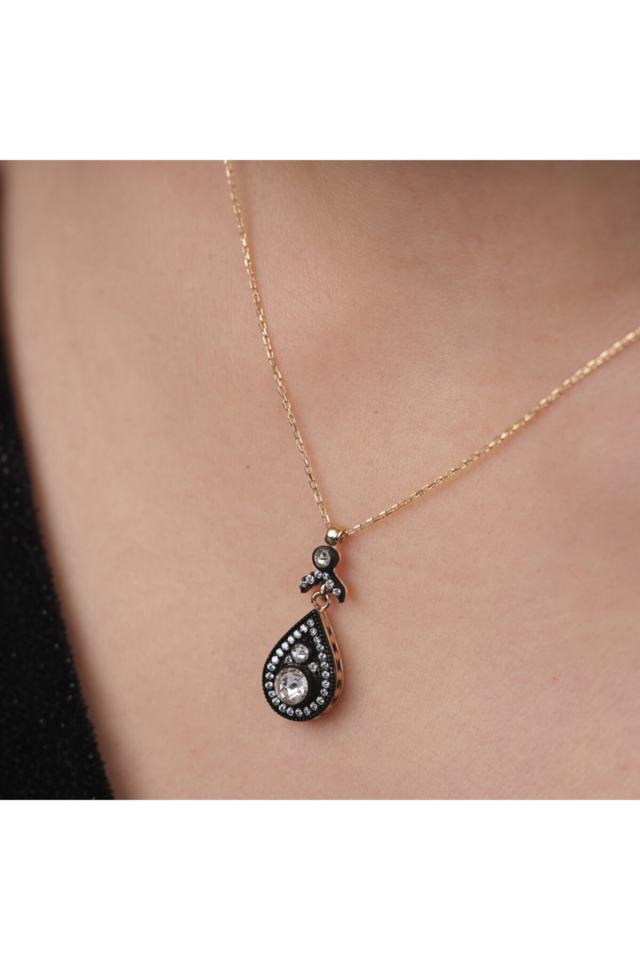 Diamond Drop Women's Silver Set