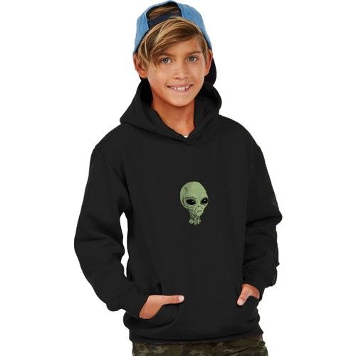 Hero Design Alien Kids Sweatshirt Hoodie