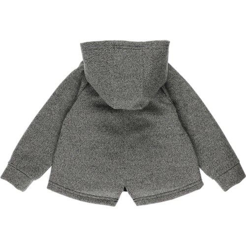 Kız Bebek Arma Detaylı Kapüşonlu Sweatshirt