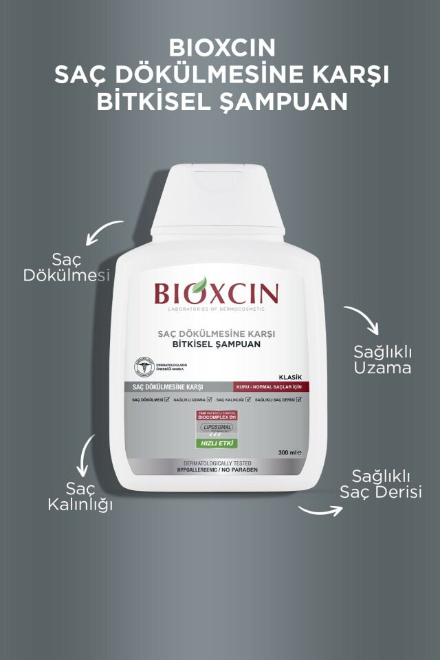 Bioxcin-Genesis Kuru Ve Normal Saçlar İçin Şampuan 3 X 300 ml