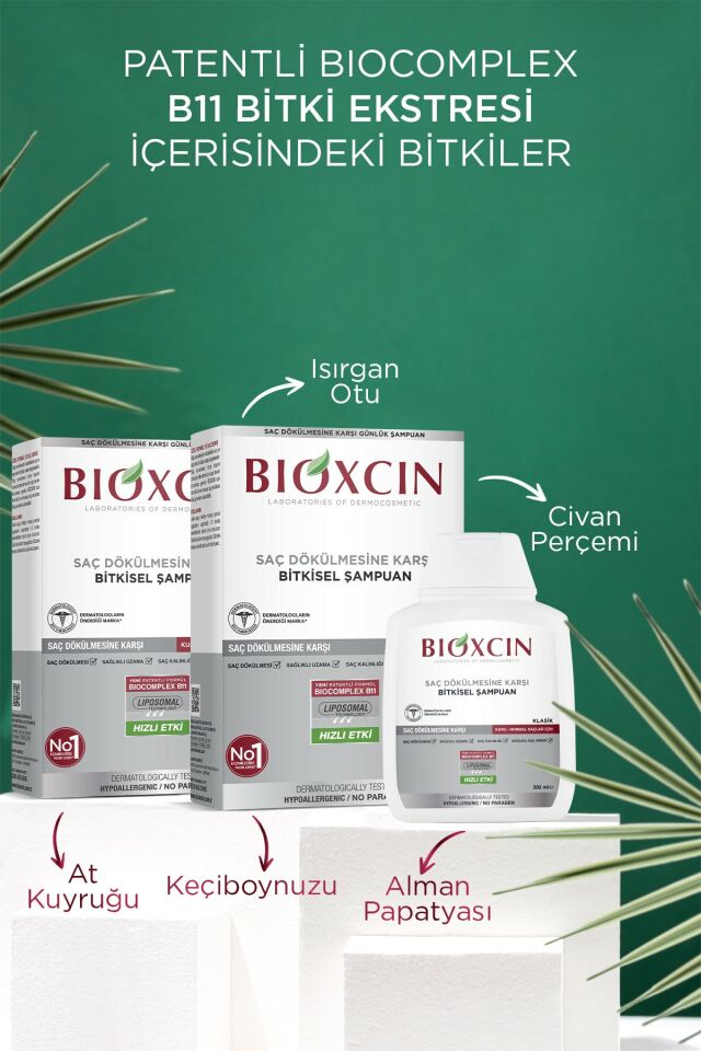Bioxcin-Genesis Kuru Ve Normal Saçlar İçin Şampuan 3 X 300 ml
