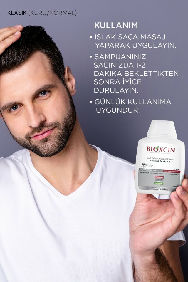 Bioxcin-Genesis Kuru Ve Normal Saçlar İçin Şampuan 3 X 300 ml