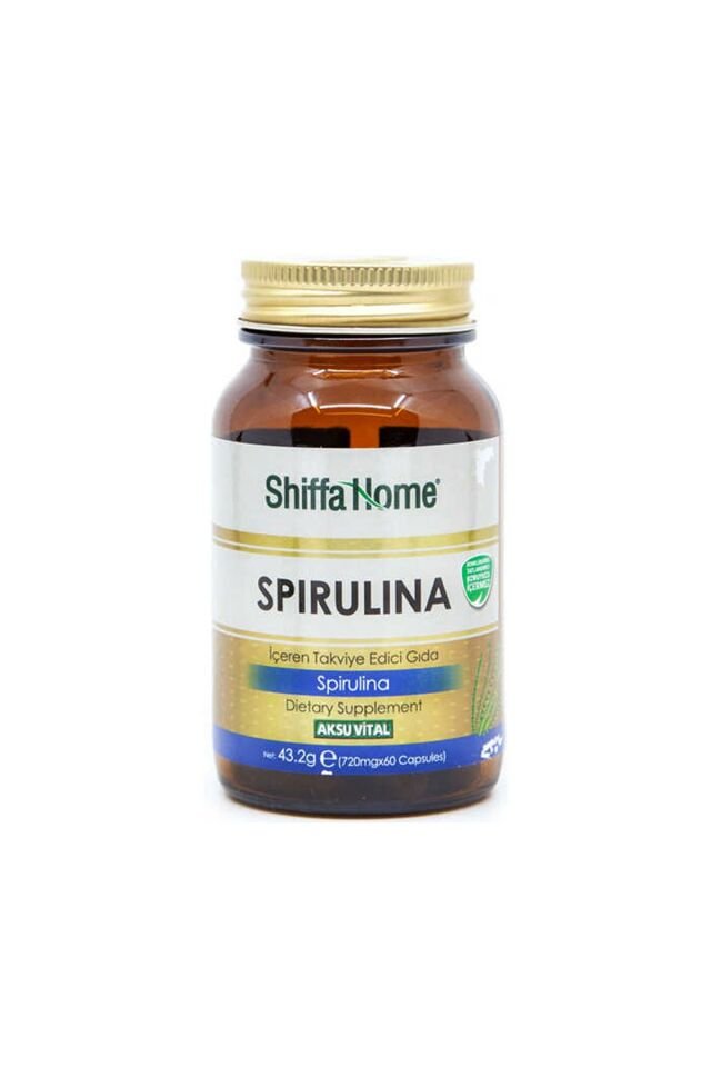 Spirulina 720 Mg 60 Kapsül X 3 Adet