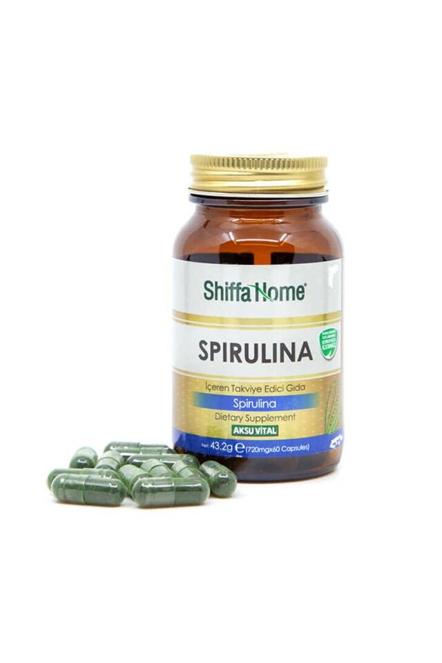 Spirulina 720 Mg 60 Kapsül X 3 Adet
