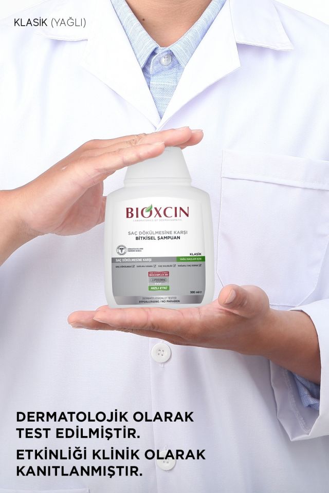 Klasik Yağlı Saçlar İçin Şampuan 300 Ml - Genesis Şampuan Dökülme Karşıtı
