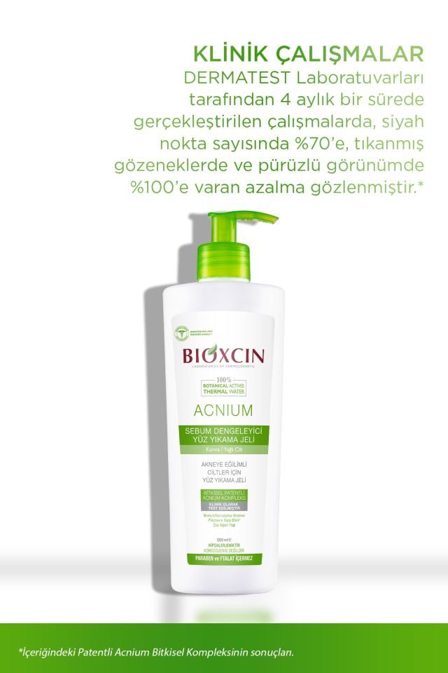 Acnium Sebum Balancing Face Wash Gel 500ml