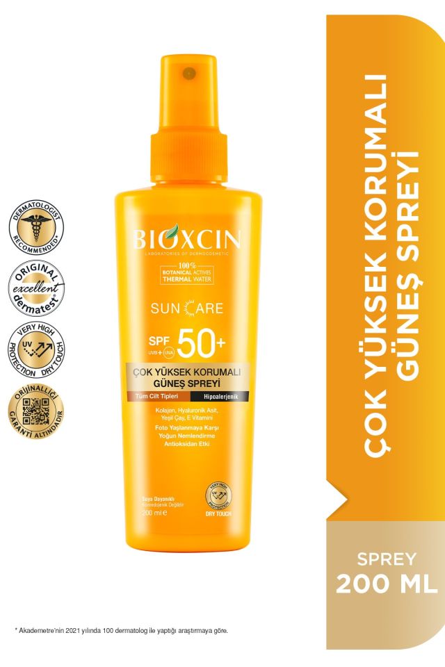 Sun Care Çok Yüksek Korumalı Tüm Ciltler Güneş Spreyi Spf 50+ 200 Ml