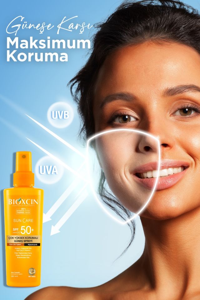 Sun Care Çok Yüksek Korumalı Tüm Ciltler Güneş Spreyi Spf 50+ 200 Ml