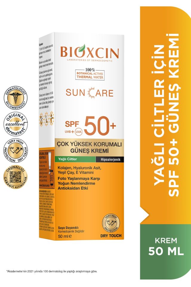 Sun Care Çok Yüksek Korumalı Yağlı Ciltler İçin Güneş Kremi Spf 50+