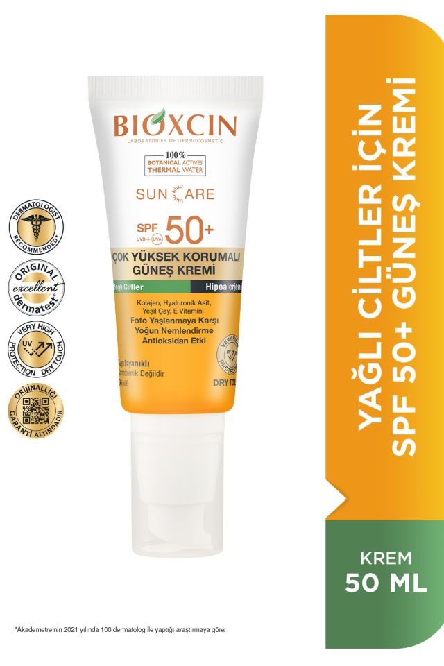 Sun Care Çok Yüksek Korumalı Yağlı Ciltler İçin Güneş Kremi Spf 50+