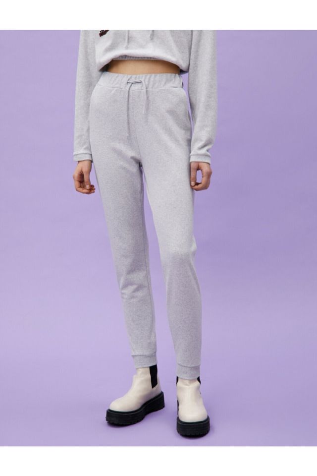 Women's Gray Jogger Sweatpants
