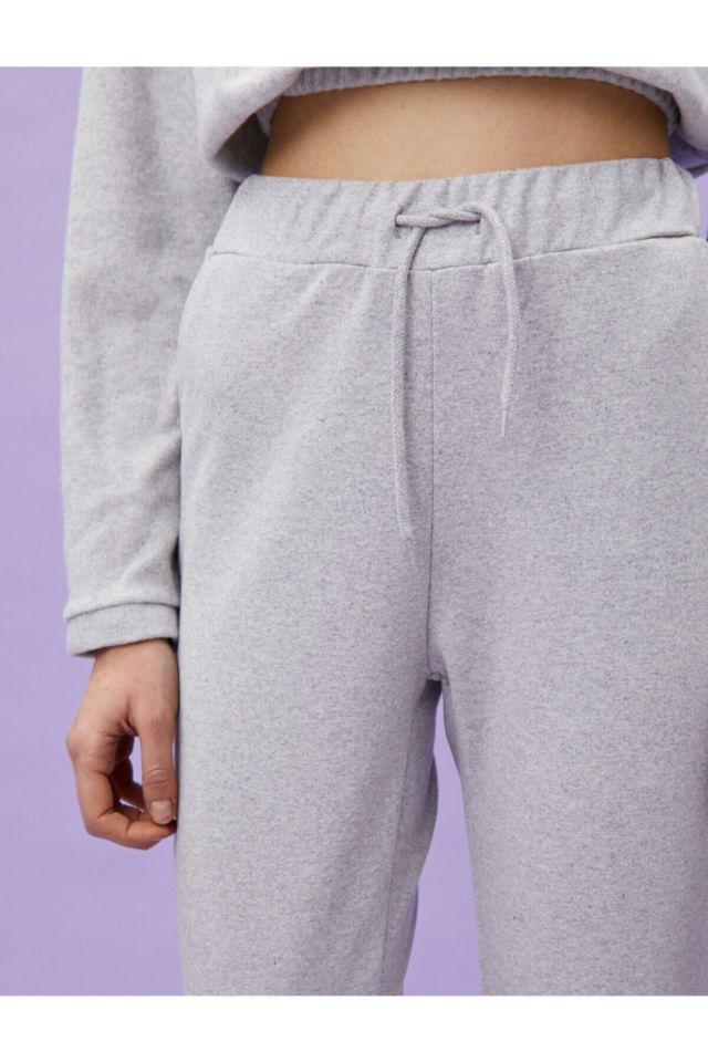 Women's Gray Jogger Sweatpants