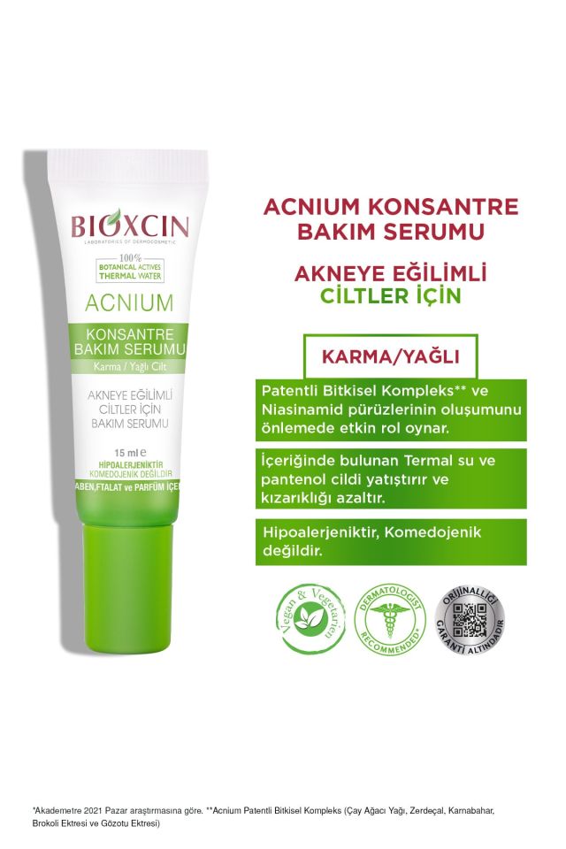 Acnium Dengeleyici Nemlendirici Krem 50ml