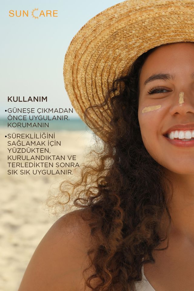 Sun Care Çok Yüksek Korumalı Kuru Ciltler İçin Renkli Güneş Kremi Tinted Spf 50+ 50 ml