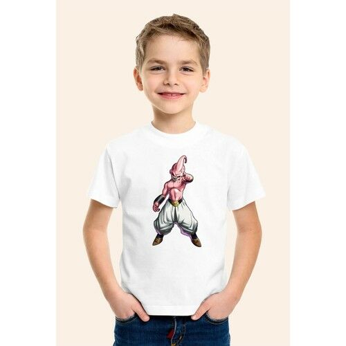 Dragon Ball Baskılı Beyaz Çocuk T-Shirt
