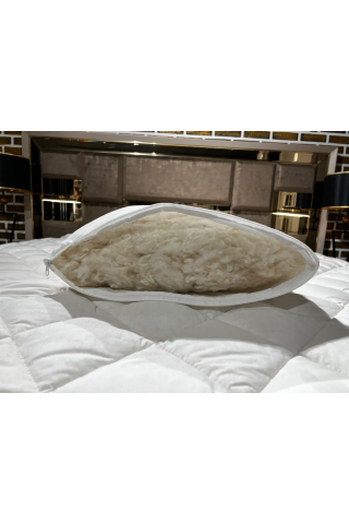 Merinos Kuzu Yünü Yastık