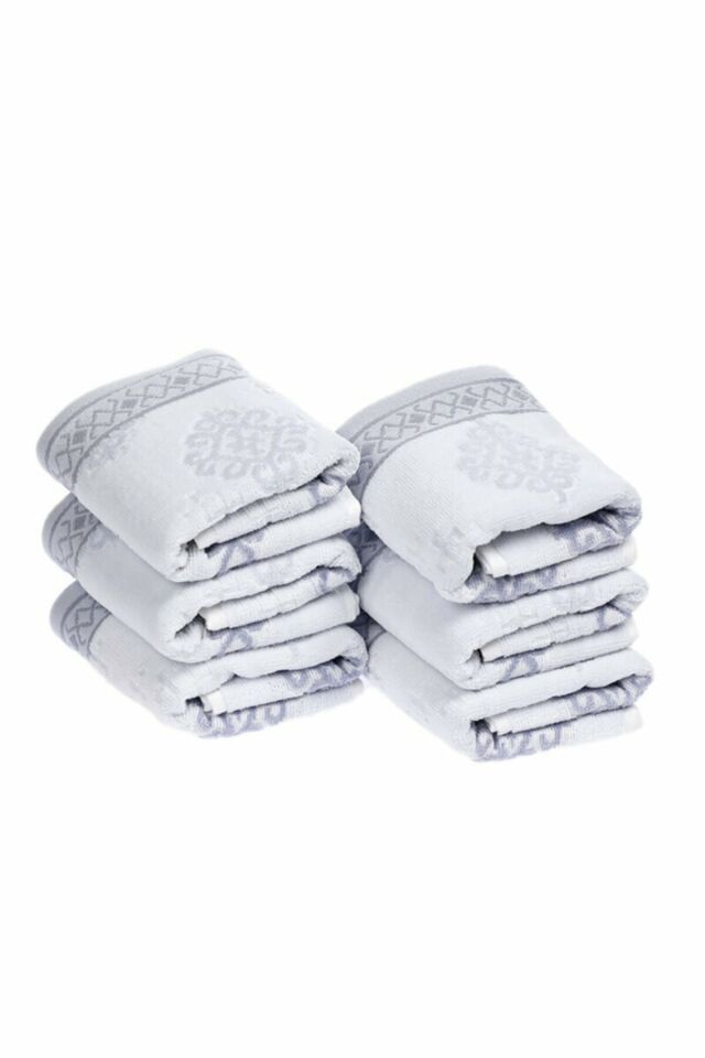 Eternal 6 Pcs Velvet Towel 30x50