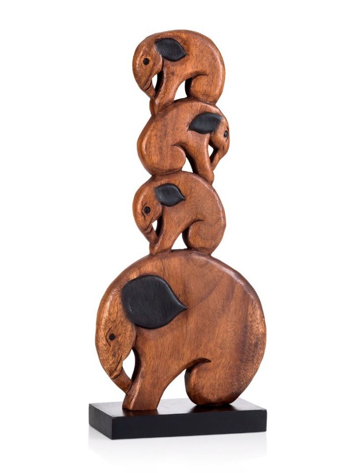 Taj Wooden Decorative Object