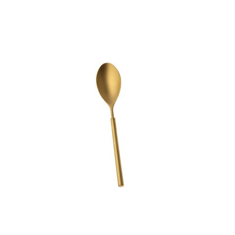 Jumbo 6000 Roller Full Matte Gold 84 Piece Cutlery Set for 12 Persons