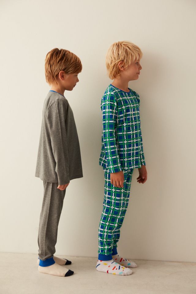 Çok Renkli Boys Pencil 2li Pijama Takımı