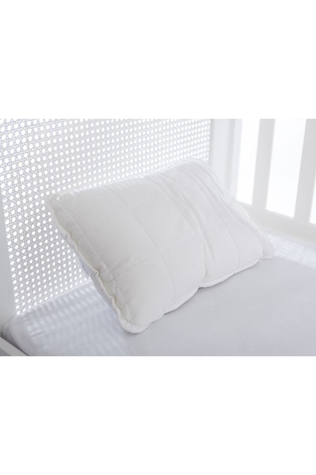 Comfy Cotton Baby Pillow 35x45 Cm White