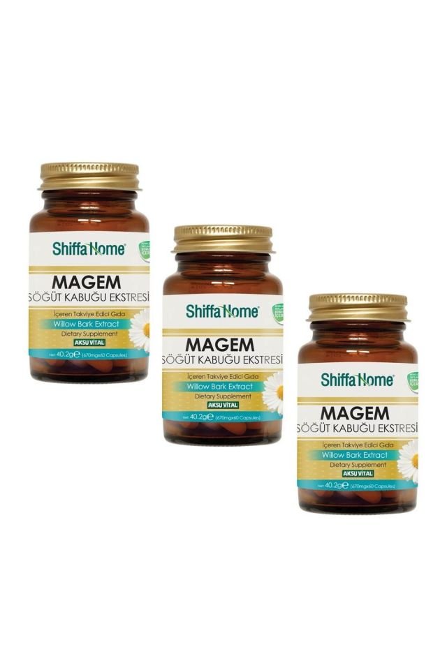 3 Adet Magem 670 Mg 60 Kapsül