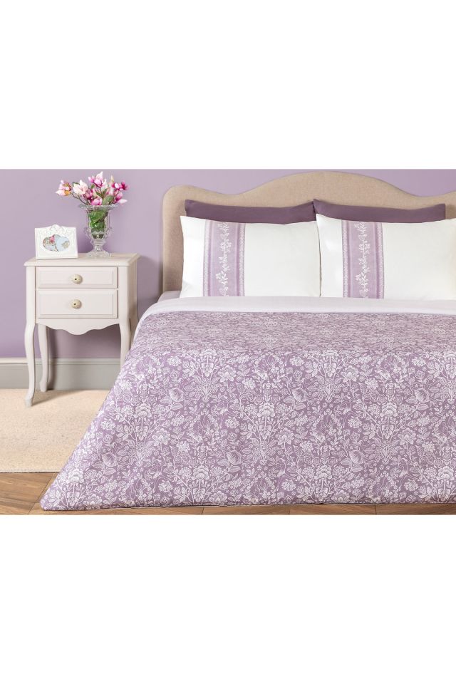 Florent Double Ranforce Printed Duvet Cover Set